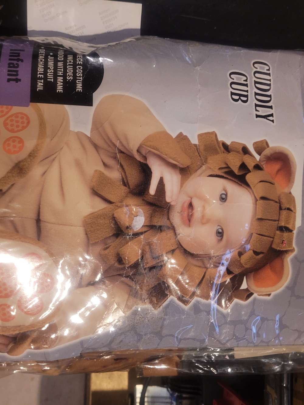 Infant Lion Costume – Brown